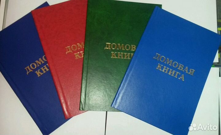 Домовая книга (для прописки )