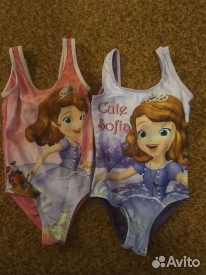 Купальники для девочки от 2х до 8лет