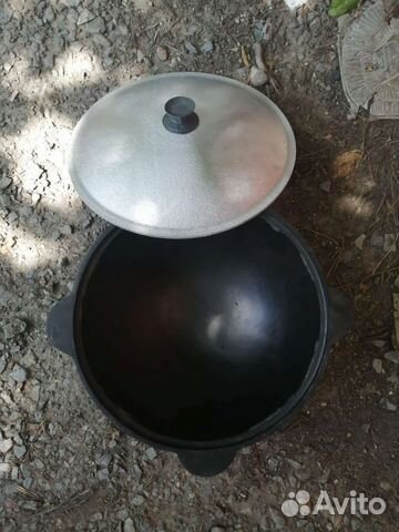 Казан чугунный узбекский