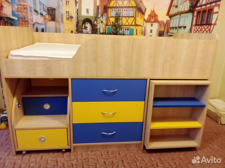 Детская кровать от 3 лет с матрасом