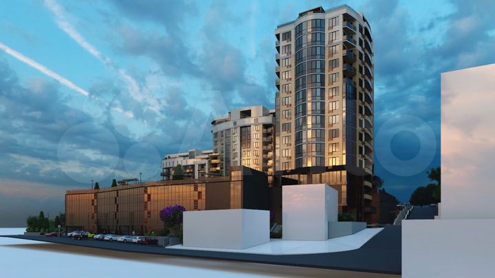 Квартира-студия, 47,8 м², 7/16 эт.