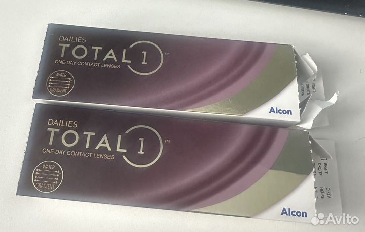 Линзы контактные alcon dailies total 1