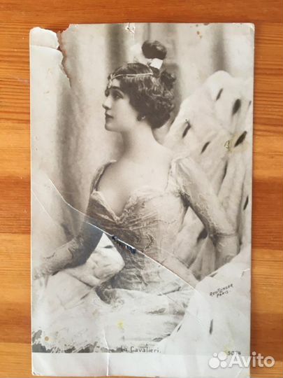 Дореволюционная открытка, Лина Кавальери