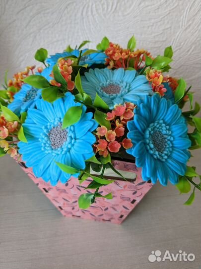 Букет из мыла