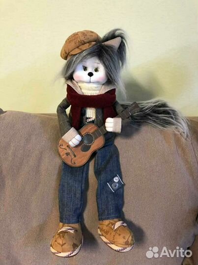 Интерьерная кукла ручной работы