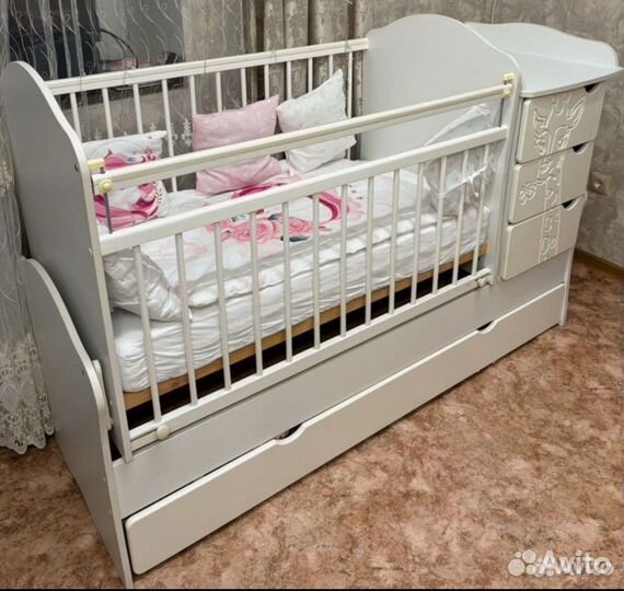 Детская кроватка трансформер