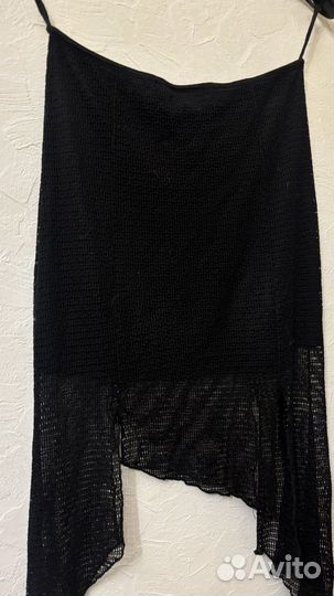 Черная юбка сетка США