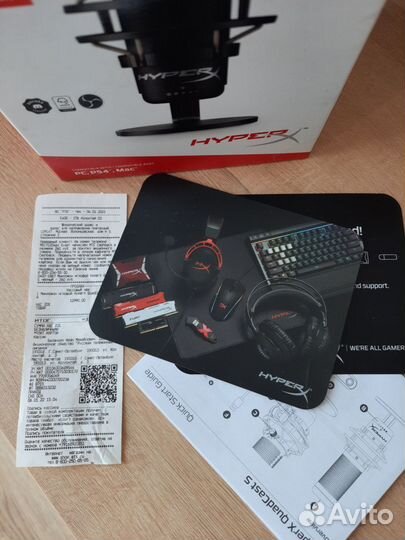 Микрофон Hyperx quadcast s
