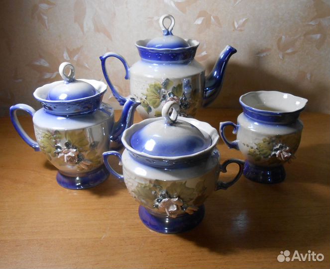 Чайно-кофейный сервиз керамика