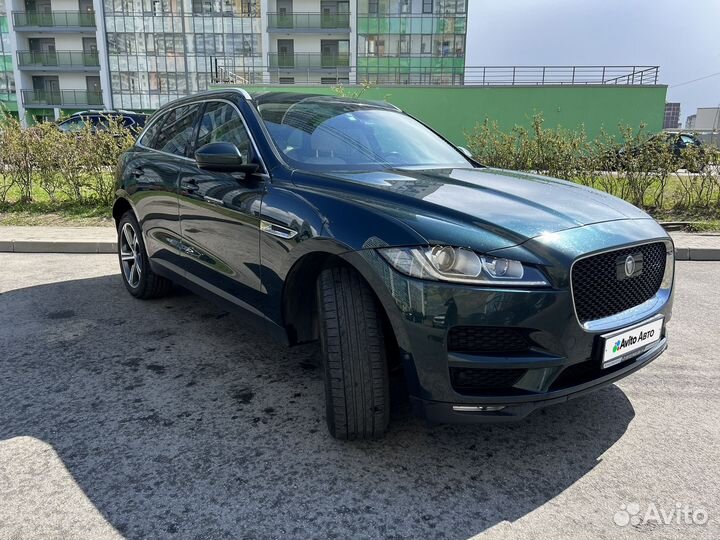 Jaguar F-Pace 2.0 AT, 2017, 109 000 км