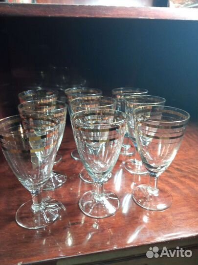 Фужеры, рюмки, бокалы СССР винтаж