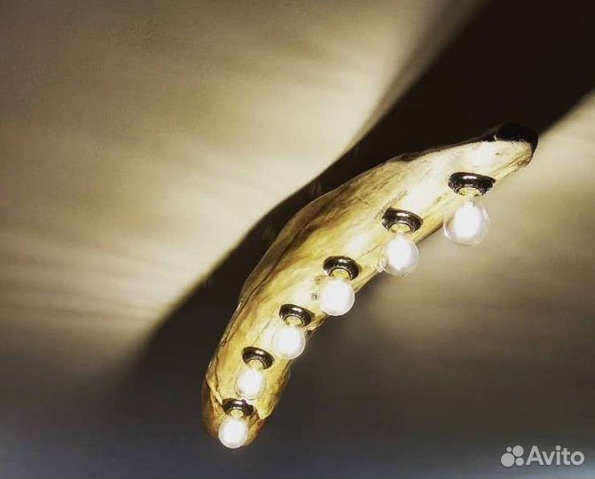 Люстра в стиле loft на 6 лампочек