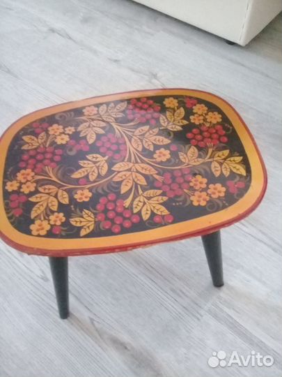 Скамейка Хохломская роспись