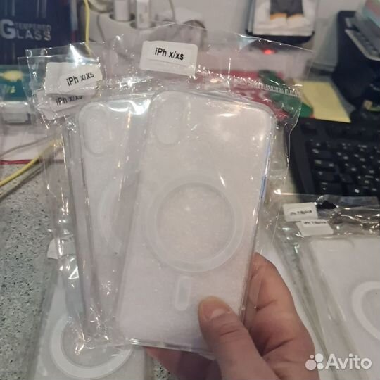 Чехол Clear Case (magsafe) для iPhone