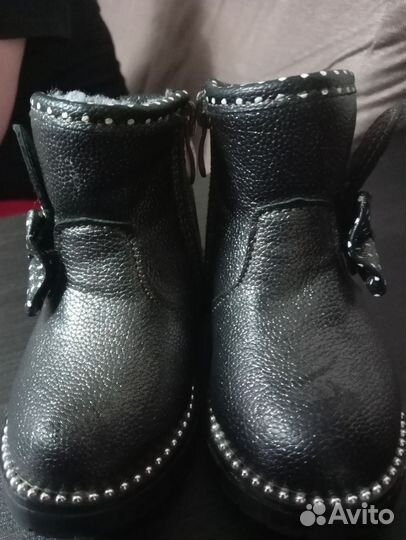 Сапоги зимние для девочки 22