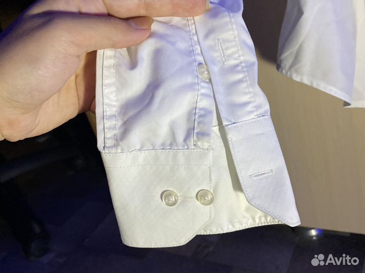 Мужская рубашка белая