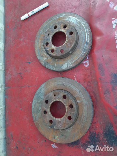 Передние тормозные диски Шевроле Ланос