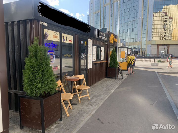 Торговый павильон кофейня
