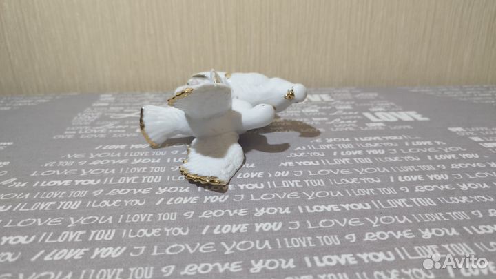 Статуэтка керамическая голуби пара