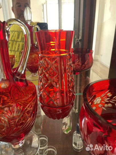 Цветной хрусталь стекло СССР