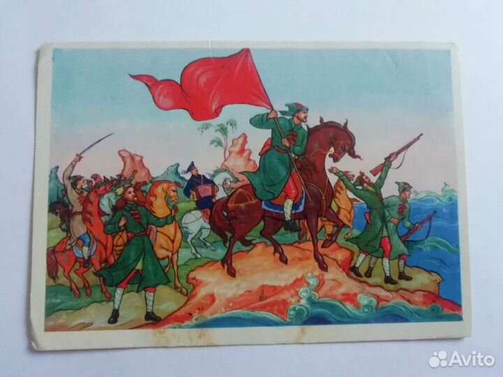 Открытки ссср. Революция