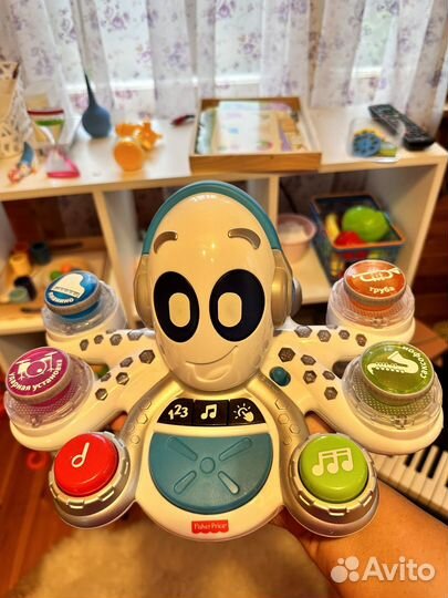 Осьминог Fisher Price