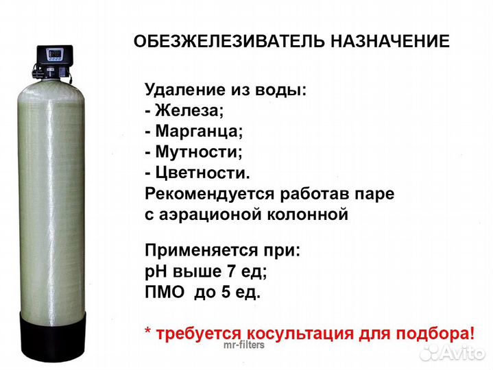 Фильтр железо - Фильтры для дома