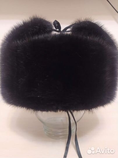 Норковая шапка мужская