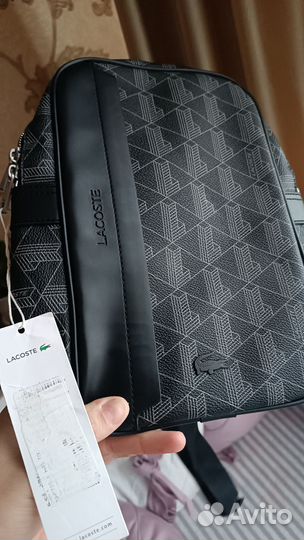 Сумка lacoste через плечо