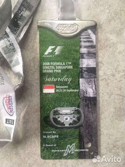 Vip Билеты на Formula 1 Singapore 2008