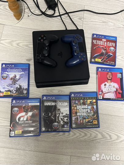 Игровая приставка ps4