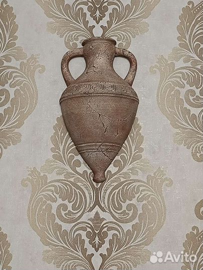 Глиняная ваза настенная