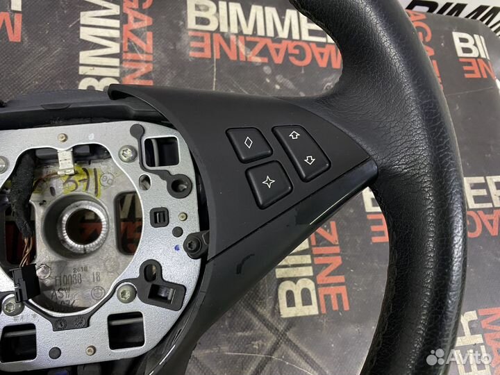М sport руль BMW e60 под кнопку без обогрева
