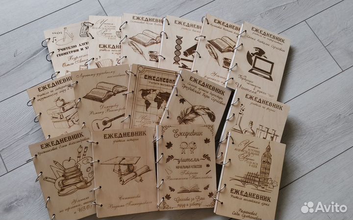 Деревянный блокнот