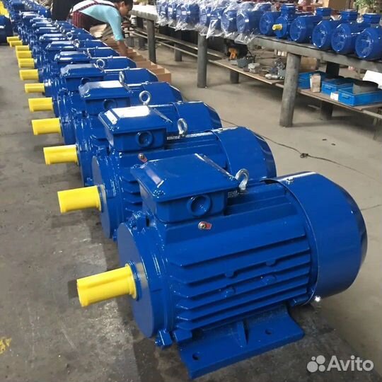 Электродвигатель аир 100L2 5.5кВт 3000об новый