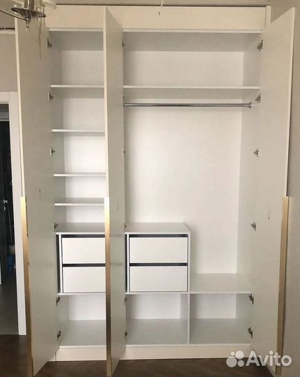 Шкаф распашной в прихожую на заказ