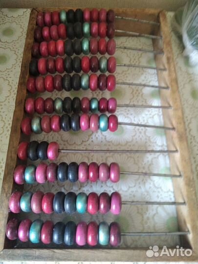 Счеты деревянные