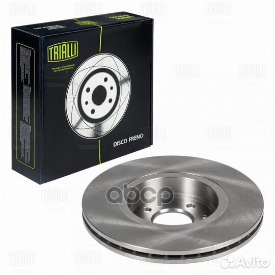 Диск тормозной перед LCV Renault Megane II