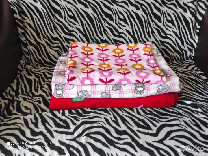 Одеяла и пледы детские