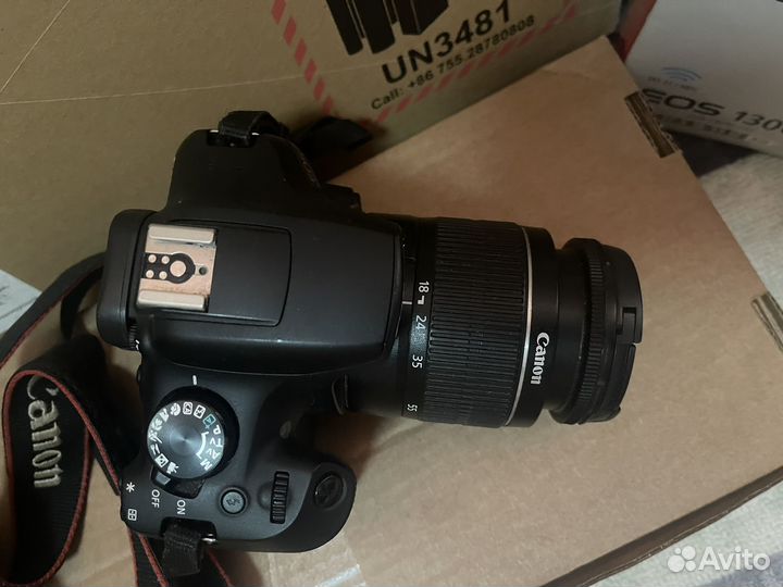 Зеркальный фотоаппарат Canon eos 1300d