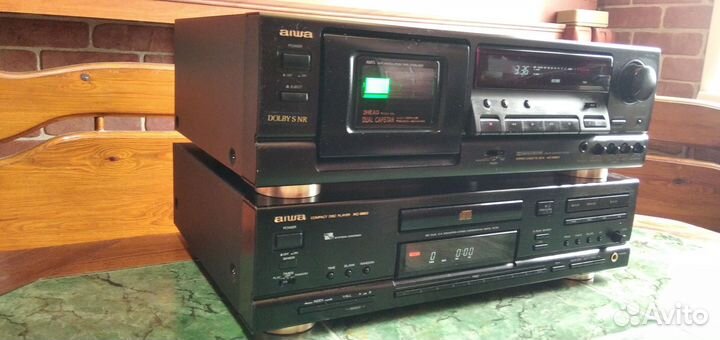 Топовая аудио двойка Aiwa 950