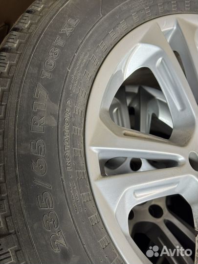 Nokian hakkapeliitta 5 235 65 r17 + диски