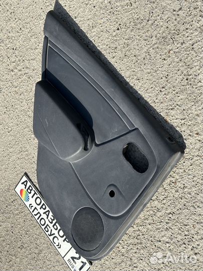 Обшивка двери задней левой Renault Sandero