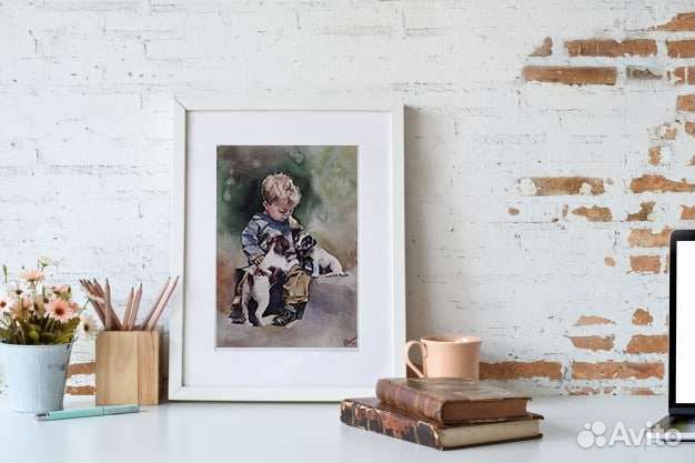 Акварельные картины 