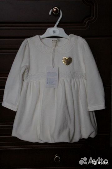 Новое нарядное платье из Турции р.74-80