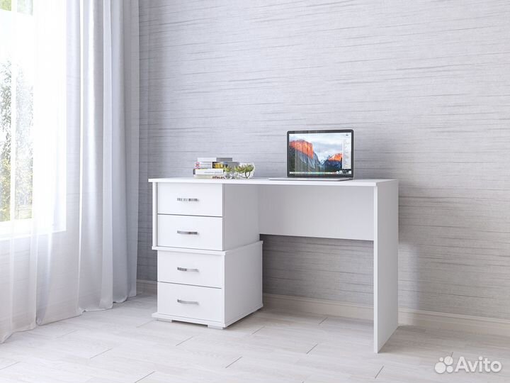 Стол письменный современный с ящиками