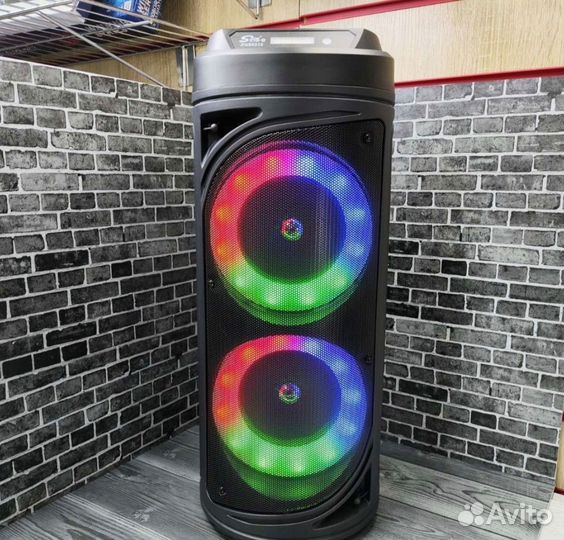 Новая Портативная колонка bluetooth караоке
