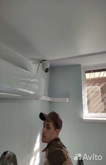 Видеонаблюдение с установкой