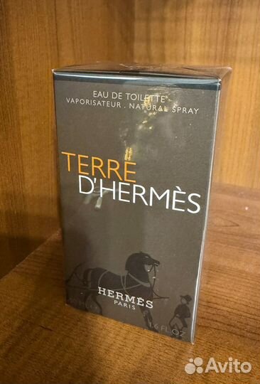 Туалетная вода Terre D'Hermes 50 ml оригинал