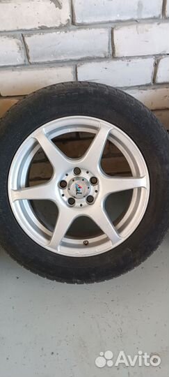 Литые диски weds R15 с хорошей резиной